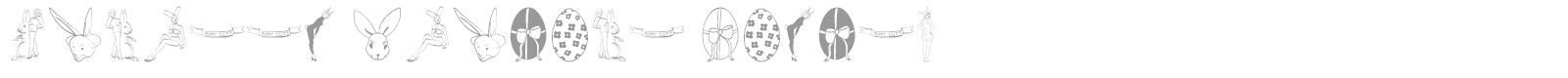 Angie's Vintage Easter font preview